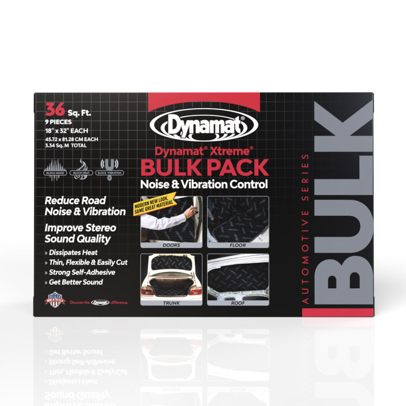 Dynamat 10455 Bulk Pak Nine-Piece Sound Damping Kit - image 1