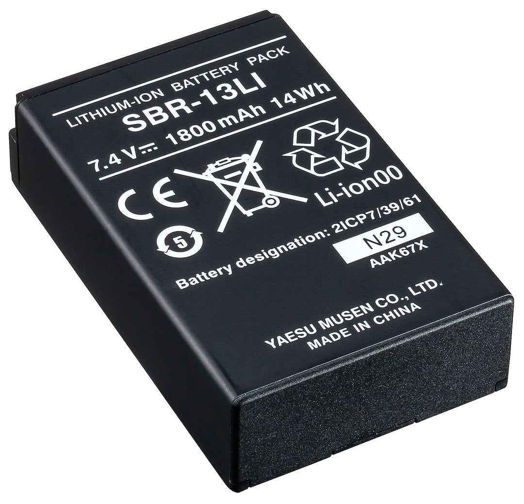 Standard Horizon Sbr-13li 7.4V Lithium-Ion Battery Pack