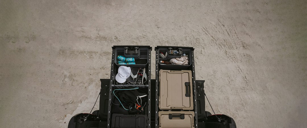 Decked A0020-HRAK-TAN Halfrack 32 Tan Portable Organizer