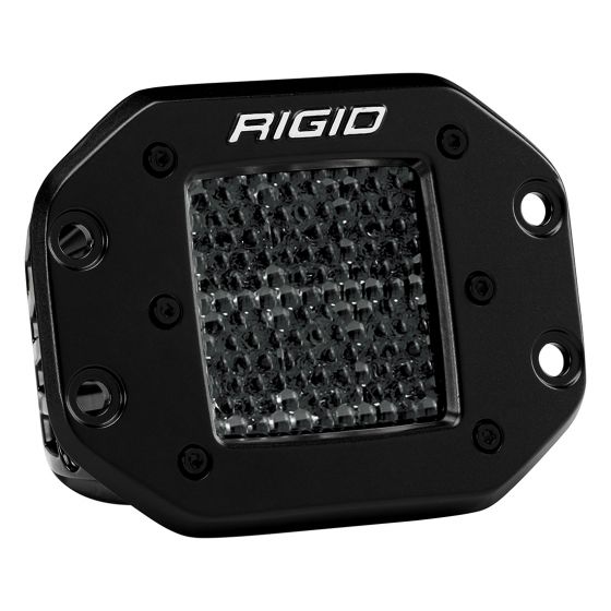 Rigid Lighting 212513BLK Diffused Spot Light Pair - Flush Mount