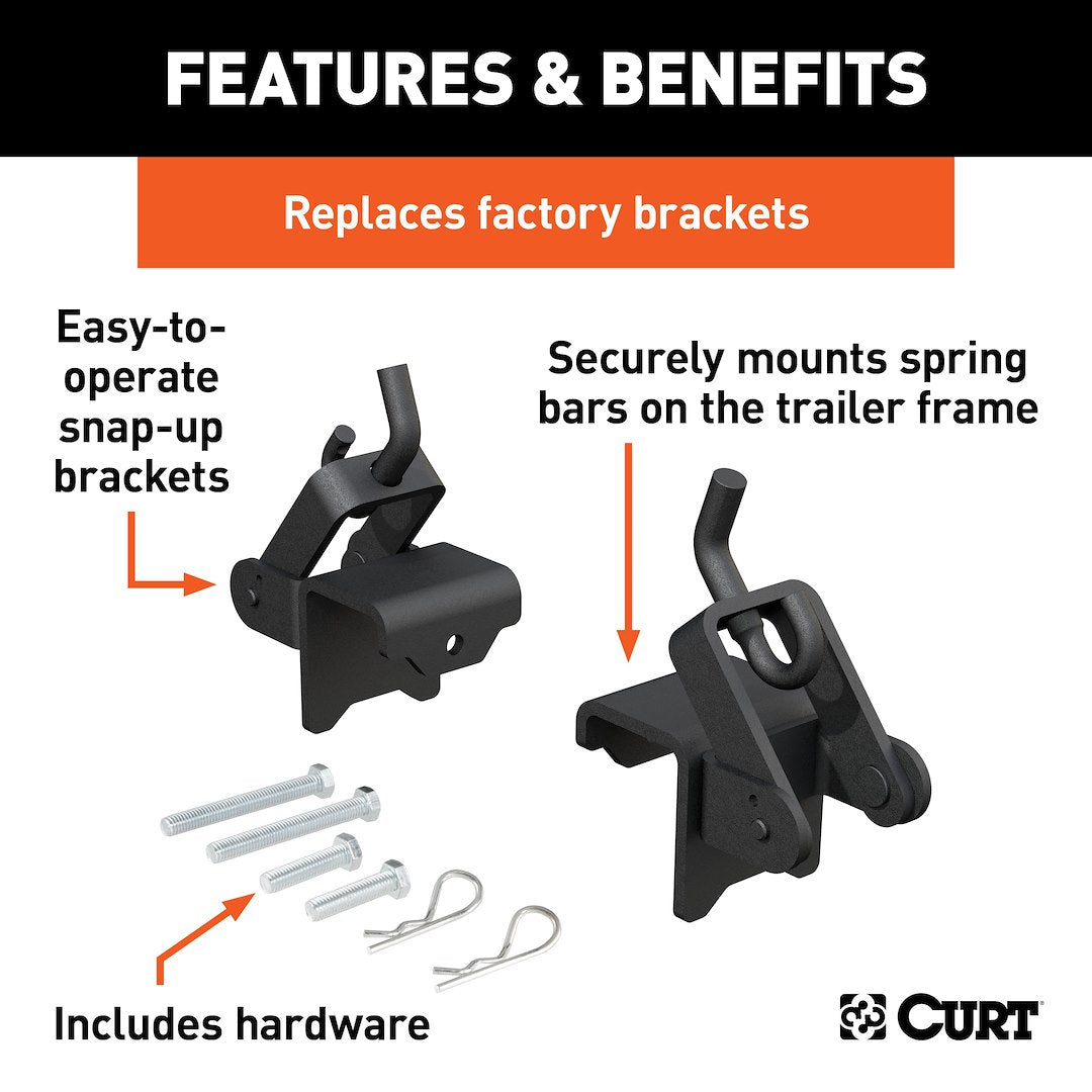 Curt 17208 Weight Distribution Hitch Bracket - image 2