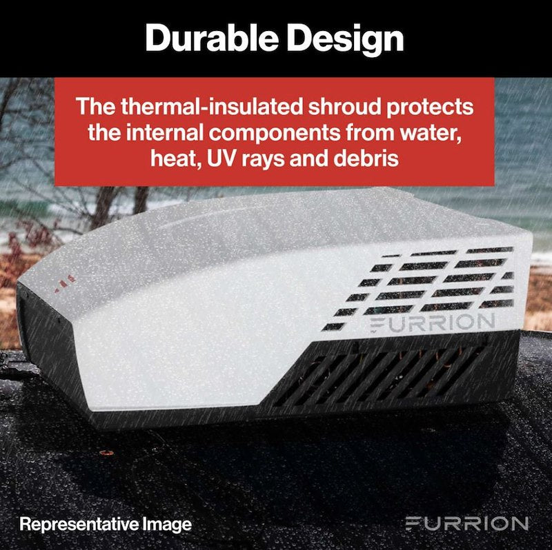 Furrion Chill HE Rooftop RV A/C 13500 BTU White FACR13HESA2-PS-AM