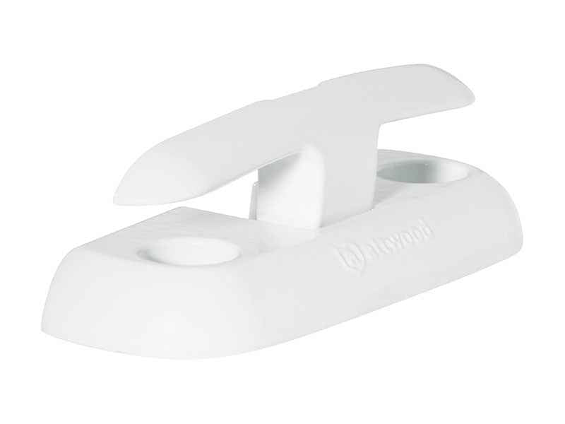 Attwood Marine 12049-4 Fold-Down Dock Cleat - 8 in, White