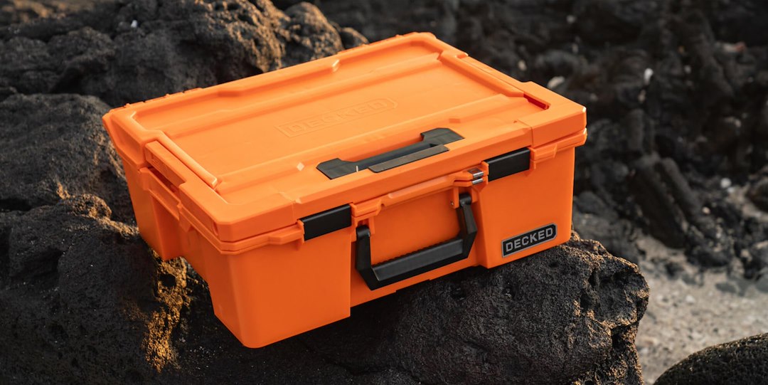 Decked A0020-HRAK-ORG Halfrack 32 Blaze Orange Organizer