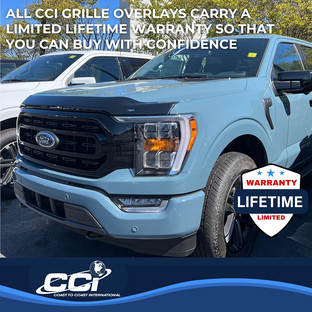 Coast To Coast GI184BLK Impostor Black F-150 Grille Overlay - image 3