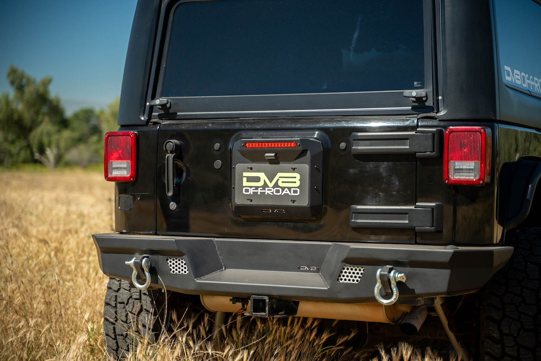 DV8 Offroad TSJK-01 Wrangler JK Tailgate Vent Cover