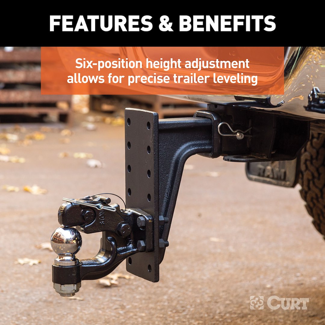 Curt 48349 Pintle Hook Mounting Plate - image 5