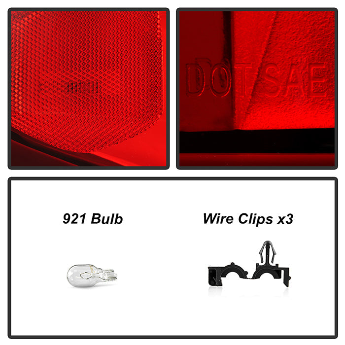 Xtune 9953552 Tail Lamp Assembly