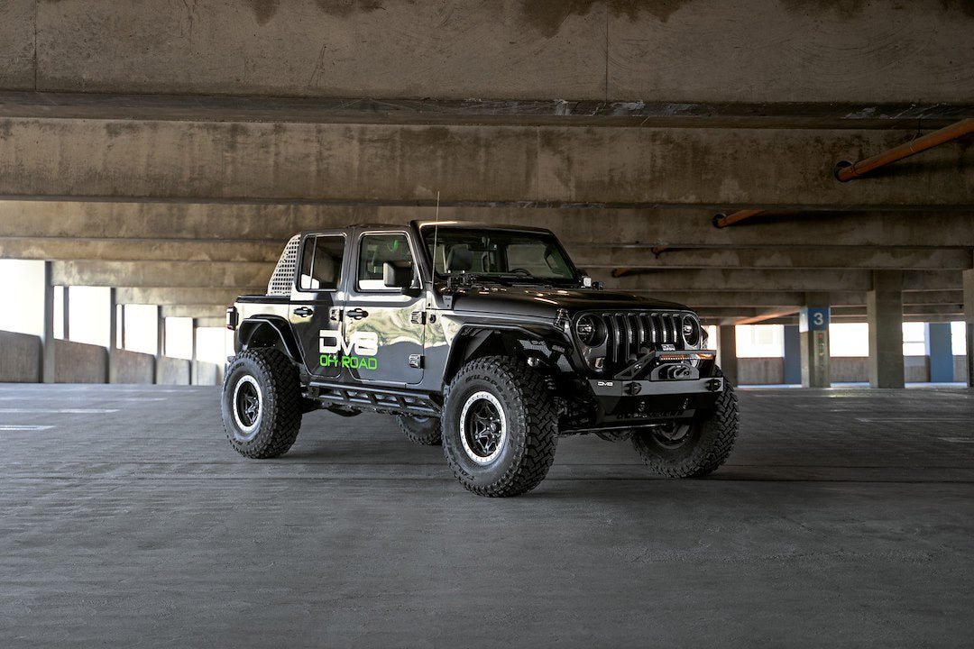 DV8 Offroad FBJL-06 FS-25 Stubby Steel Front Bumper