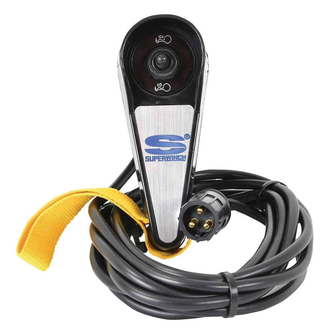 Superwinch 1595201 Tiger Shark 9,500-lb Synthetic Rope Winch