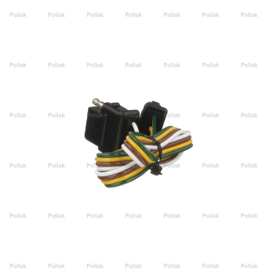 Pollak Semi-universal 4 Flat Trailer Wiring Connector (12412E)