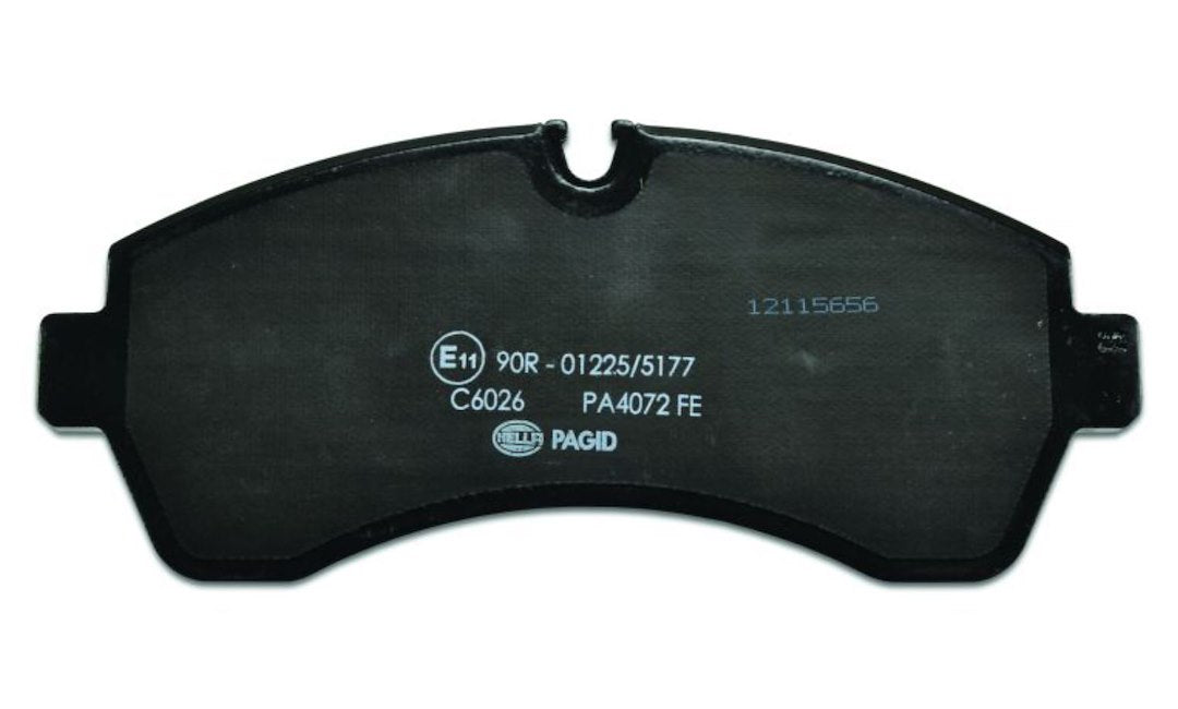 Hella Pagid 355005531 Low-Metallic Disc Brake Pad Set