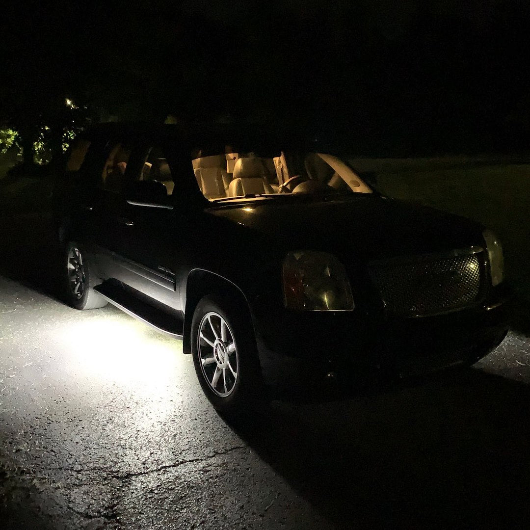 Raptor Unv-Led-Light-Kit-White 10-Inch LED Step Light Kit