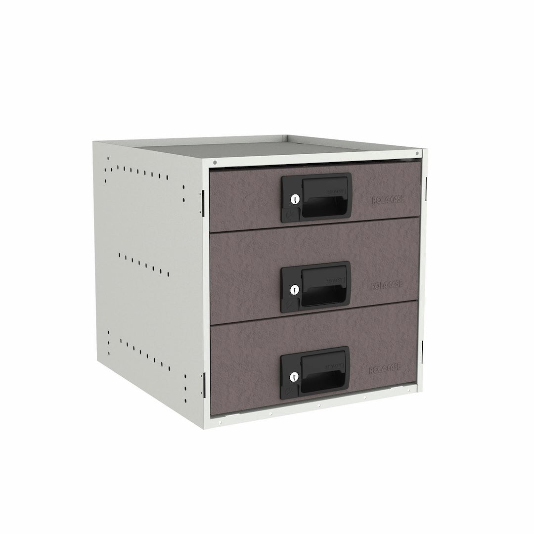 Rolacase Rckit40/8 Three-Drawer Storage Cabinet Kit