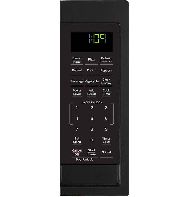 0.9 Cu. Ft. RV Microwave Oven – 900W, Touchpad, Black w/ Turntable & Child Lock