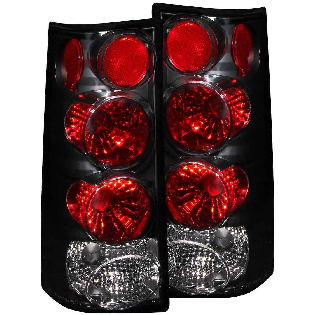 ANZO USA 211148 Black Tail Lights for GMC Savana 1996–2002