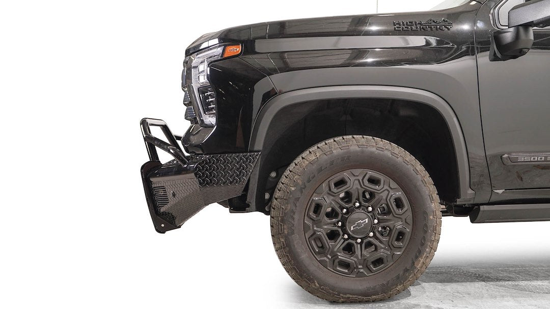 Fab Fours CH24-S6162-1 Black Steel Front Bumper