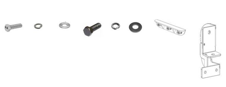 Go Rhino D64049TK Dominator Side-Step Brackets