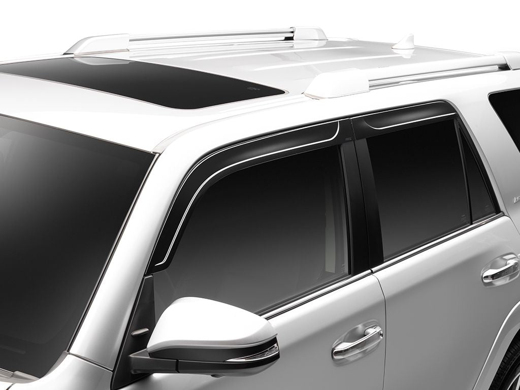 Husky 2854027 Low Profile Ventvisor Smoke Rain Guards, 4-Piece