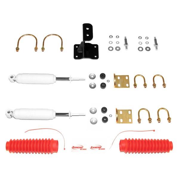 Rancho RS98510 Dual Twin-Tube Steering Stabilizer Kit