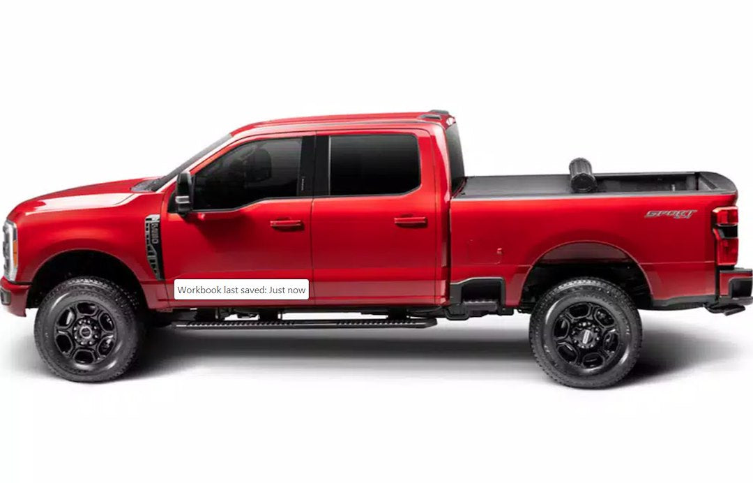 BAK Industries Revolver X4s Aluminum/ Vinyl Tailgate Handle Lock Tonneau Cover 80330 - image 8