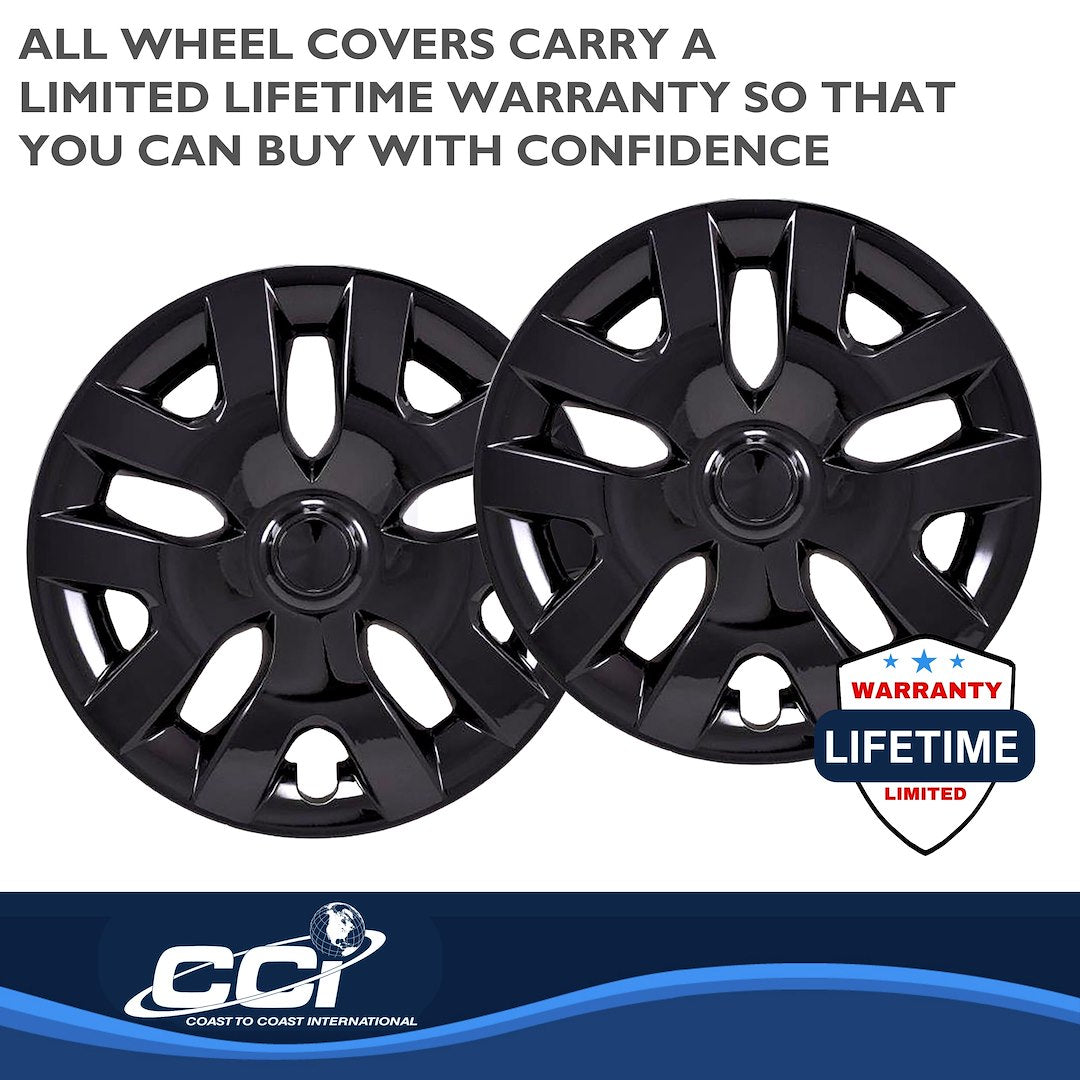 Coast To Coast 55416BLK Black Rogue Sport Wheel Covers - image 3