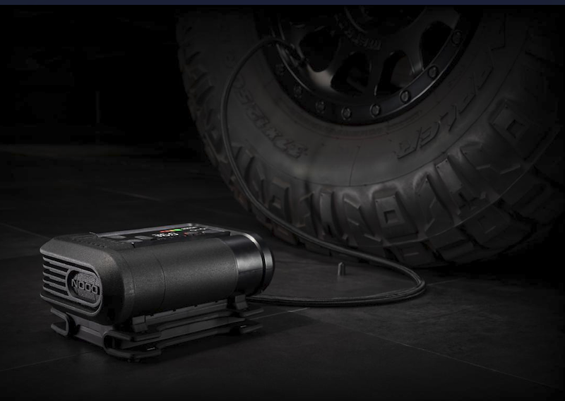 NOCO AX65 2000A Jump Starter & 100 PSI Tire Inflator – 8L Gas / 6L Diesel