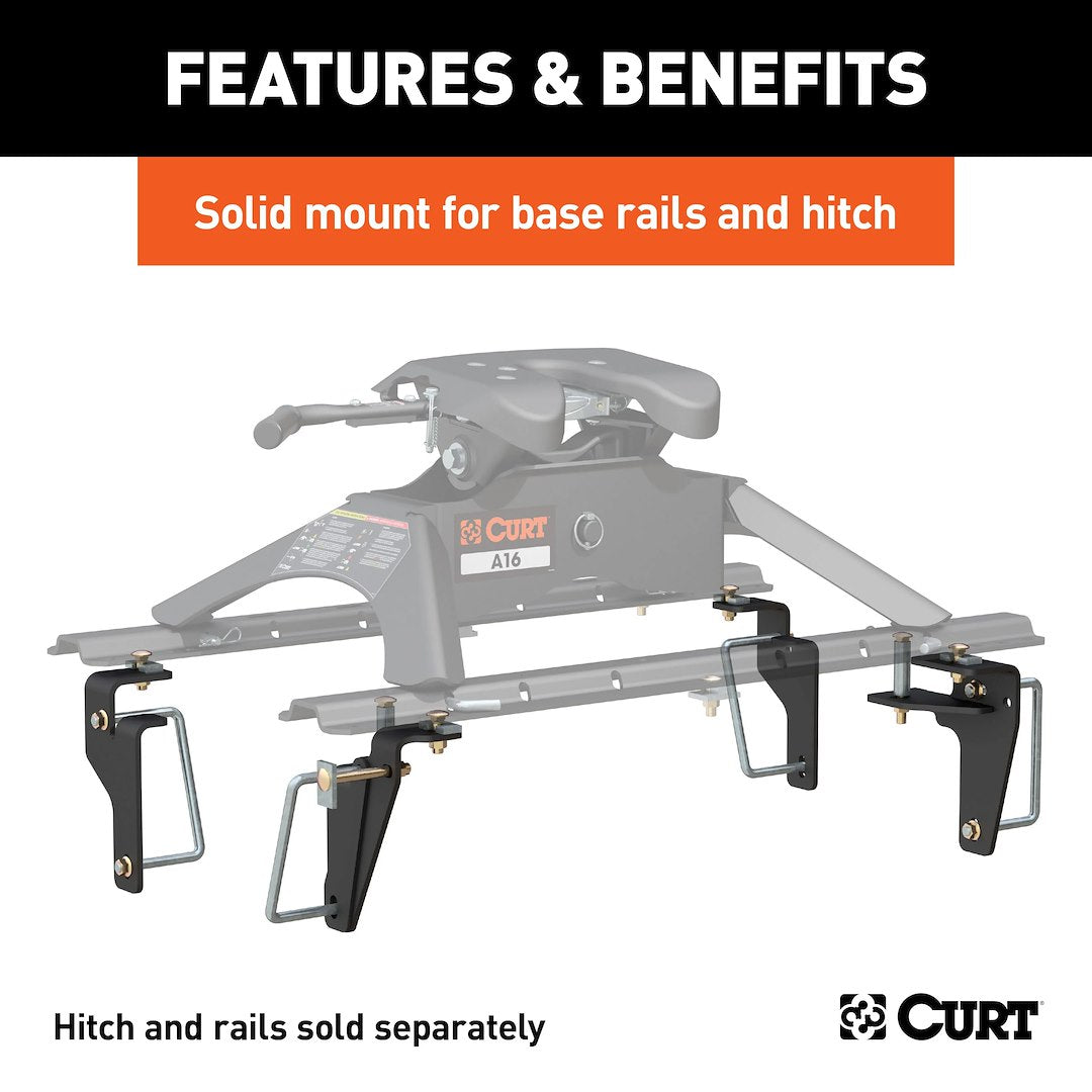 Curt 16430 Fifth Wheel Trailer Hitch Mount Kit - image 3