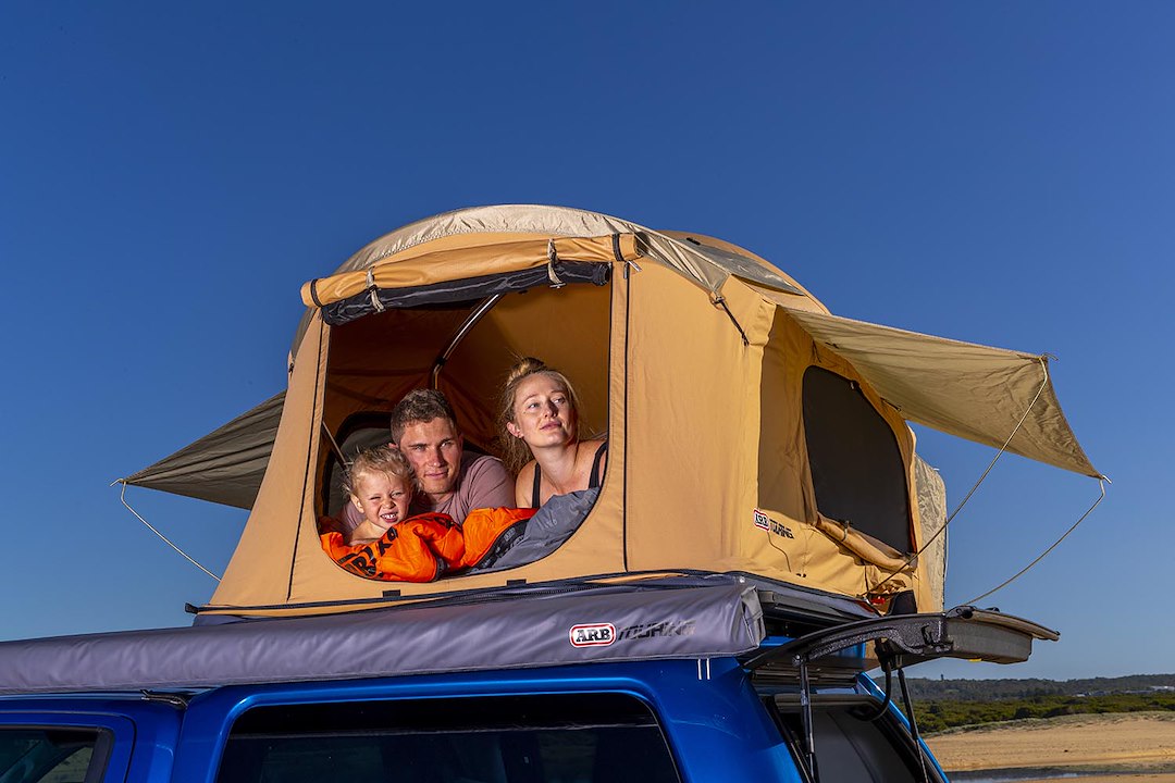 ARB 803300A Vehicle Rooftop Poly/ Cotton Fabric Tent Sleeps 2 Adults - image 11