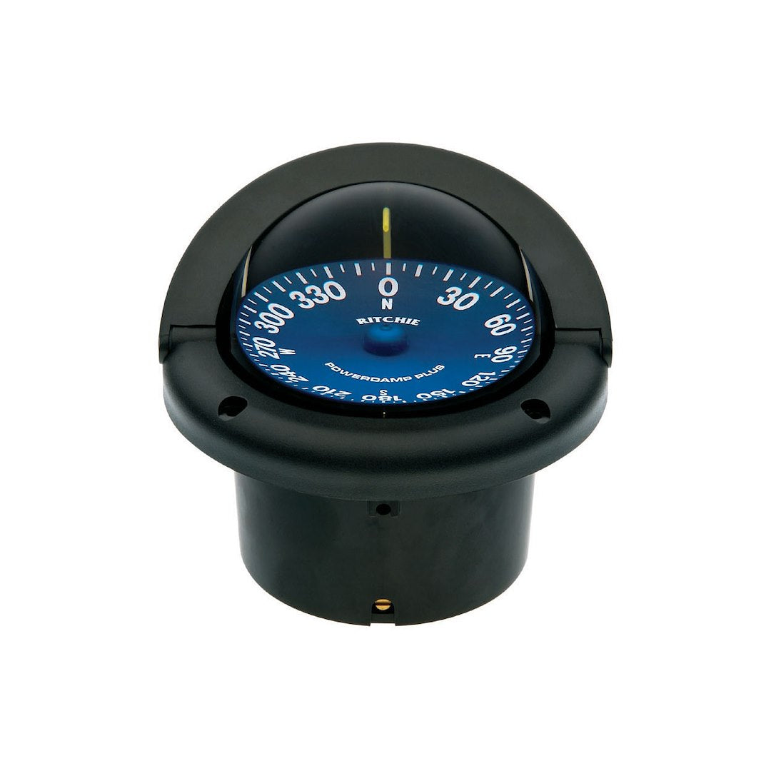 Ritchie Ss-1002 Black Flush-Mount Compass