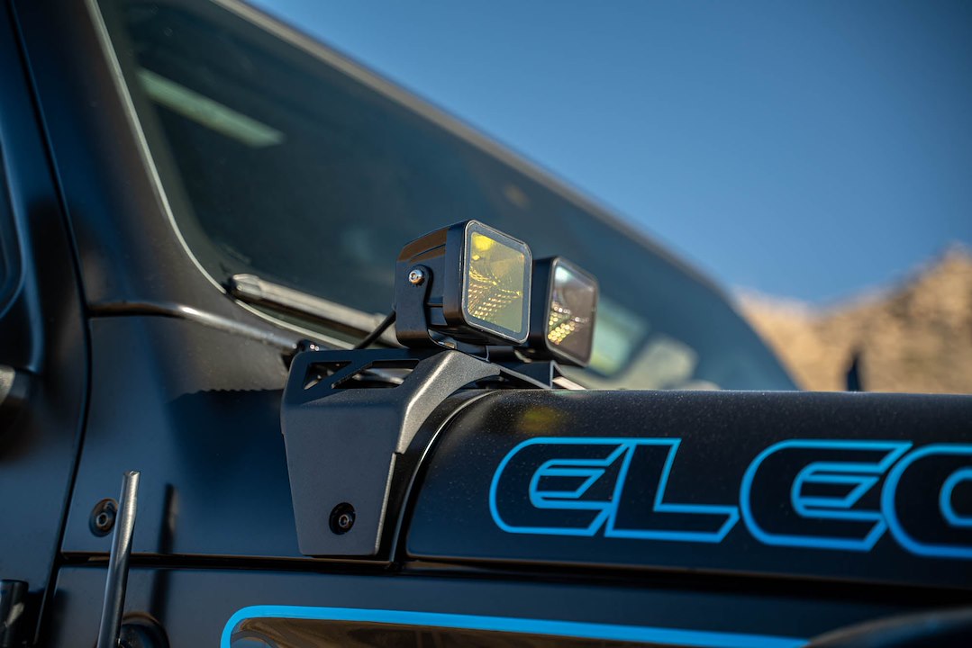 DV8 Offroad LBJL-12 Wrangler JL 4xe Dual-Light Bracket
