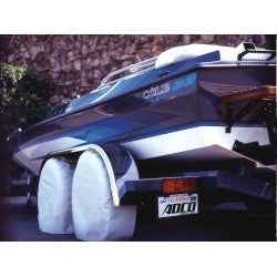 Adco 3954 Tire Cover - Polar White