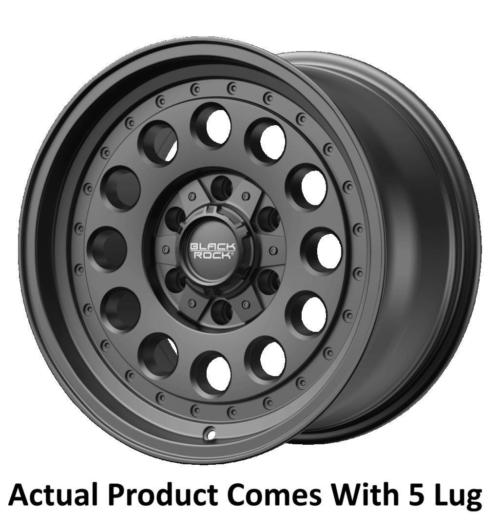 Black Rock 960SB8950 Series 960 Satin Black 18 × 9 Wheel - image 3