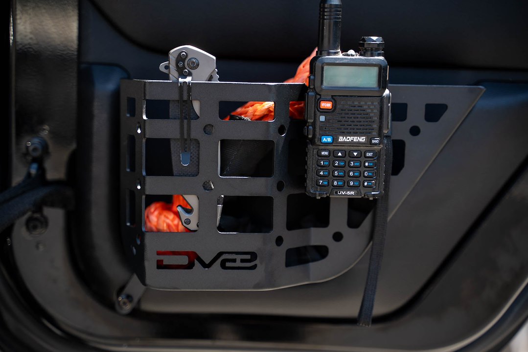DV8 Offroad MPJK-06 Wrangler JK Rear MOLLE Panel