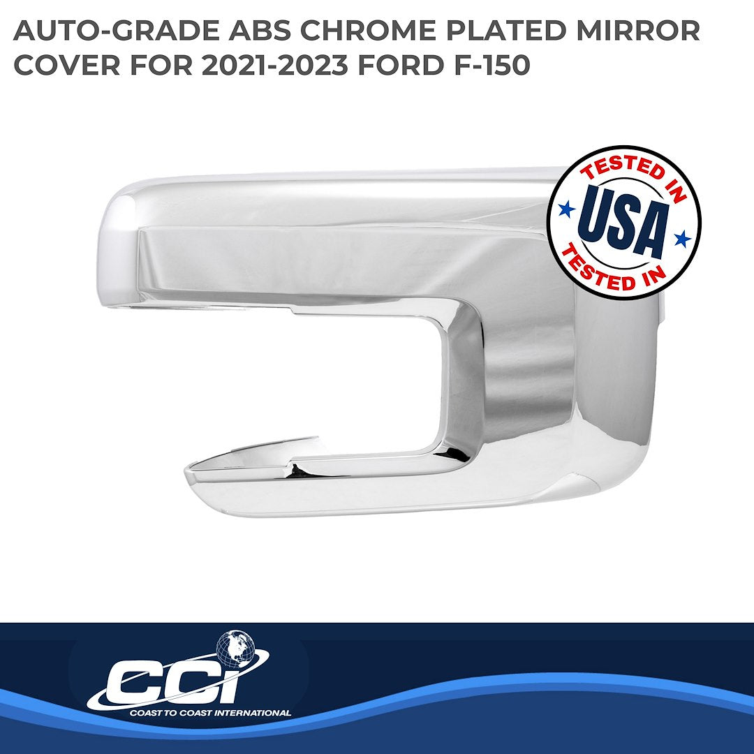 Coast To Coast MC67551 F-150 Chrome Signal-Mirror Covers - image 2