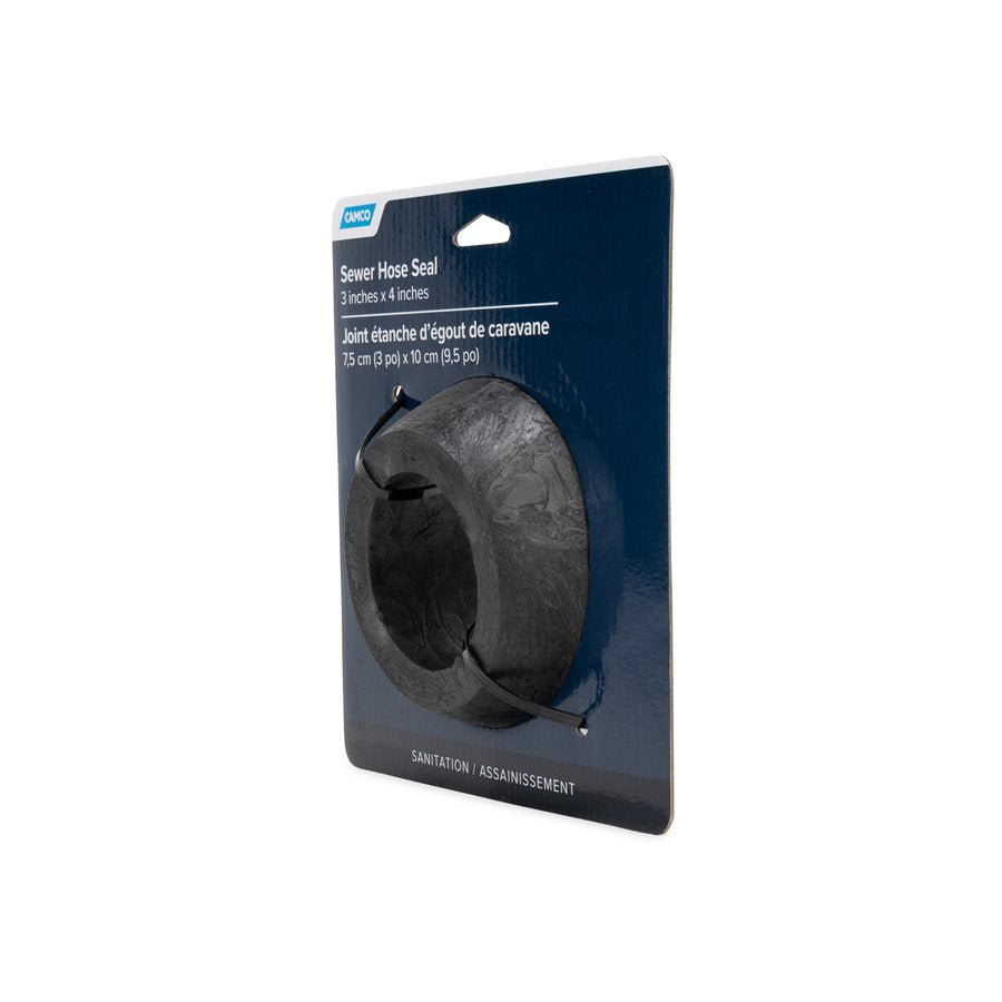 Camco Sewer Hose Seal (39313) – Diameter (In): 4 Inch X 3 Inch