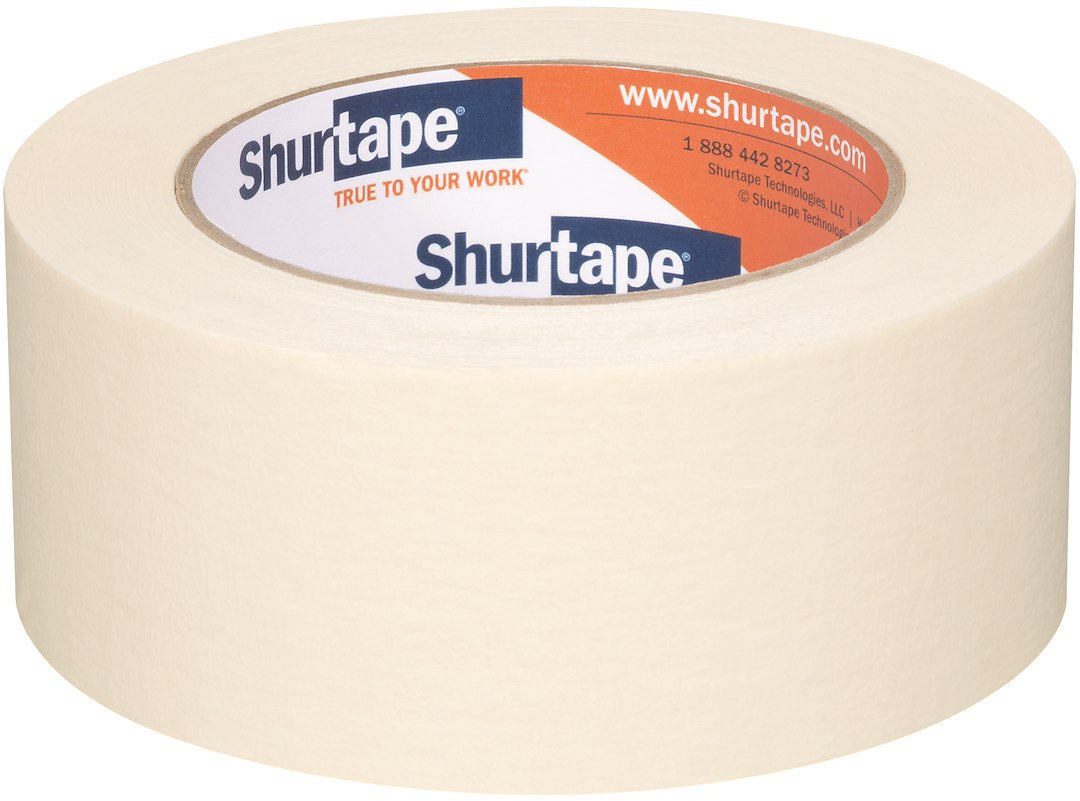 Shurtape 120407 CP 105 Natural Masking Tape, 24 Rolls