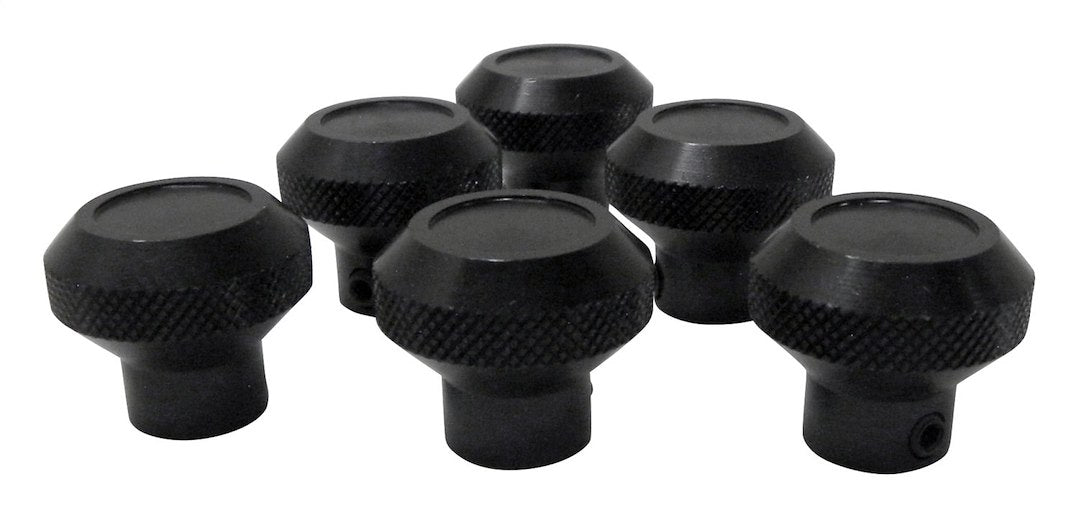Crown Automotive RT27002 Black Dash Control Knob Set - image 1