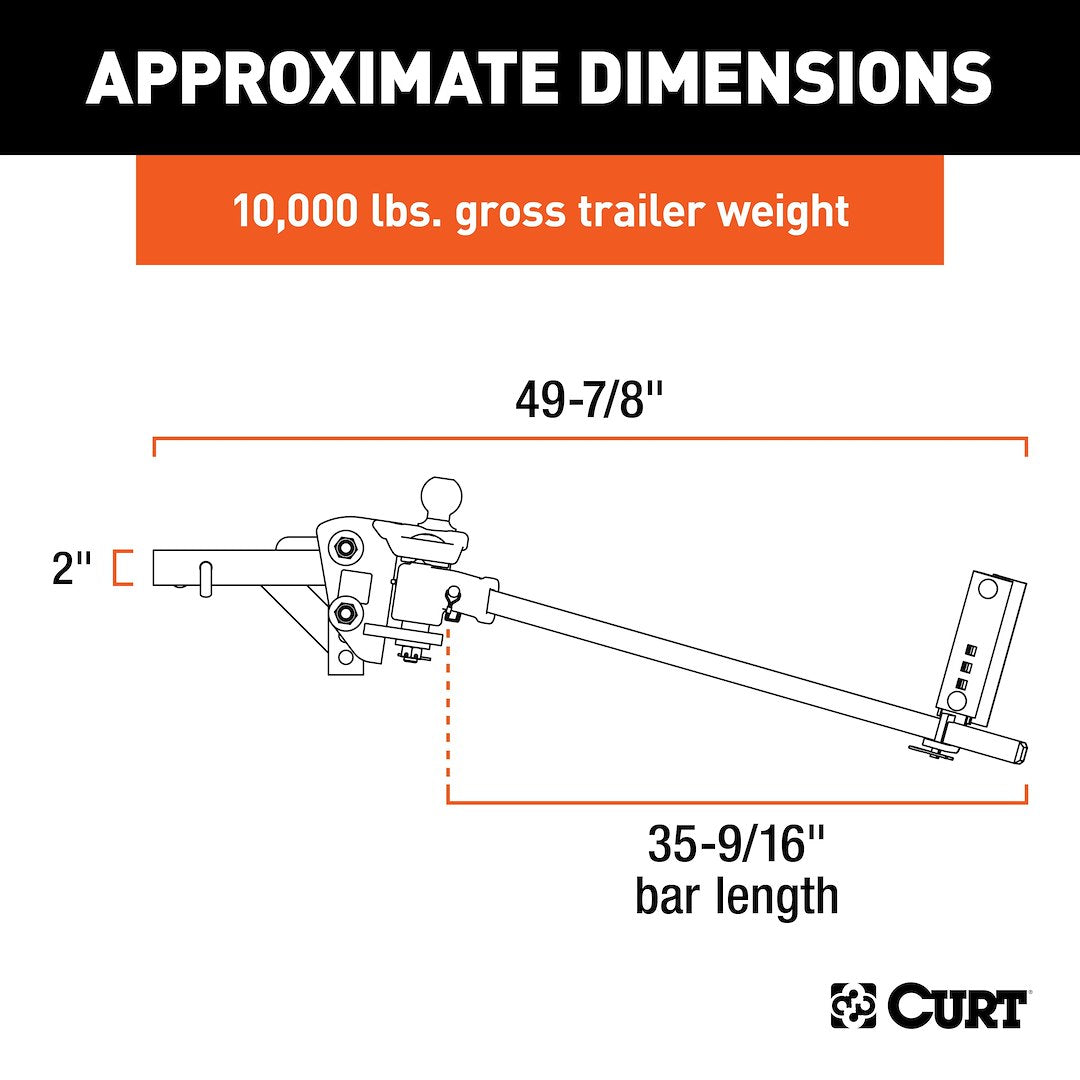 Curt 17500 Weight Distribution Hitch - image 10