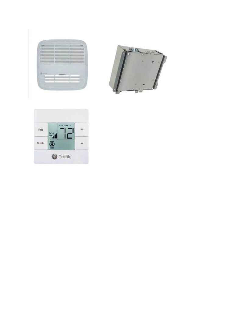 GE RVACS-DKITW S Series Ducted RV A/C Upgrade Kit White