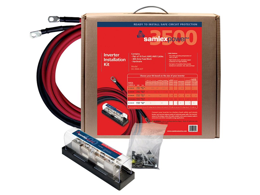 Samlex America Dc-3500-Kit Power Inverter Installation Kit