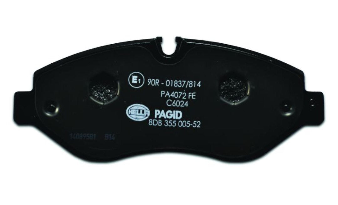 Hella Pagid 355005521 Low-Metallic Disc Brake Pad Set