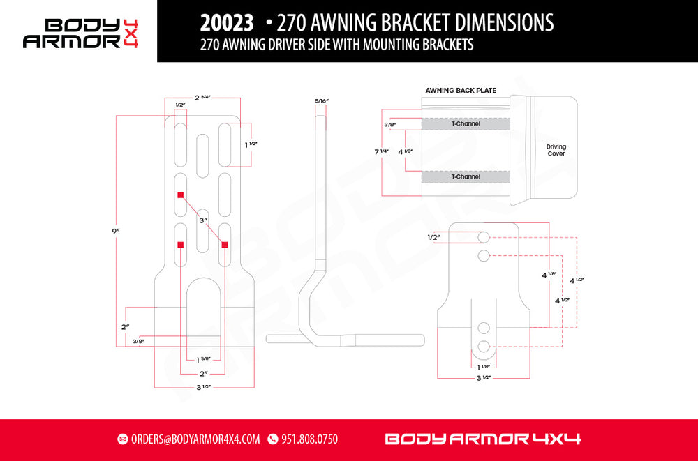 Body Armor 20023 Awning - image 4