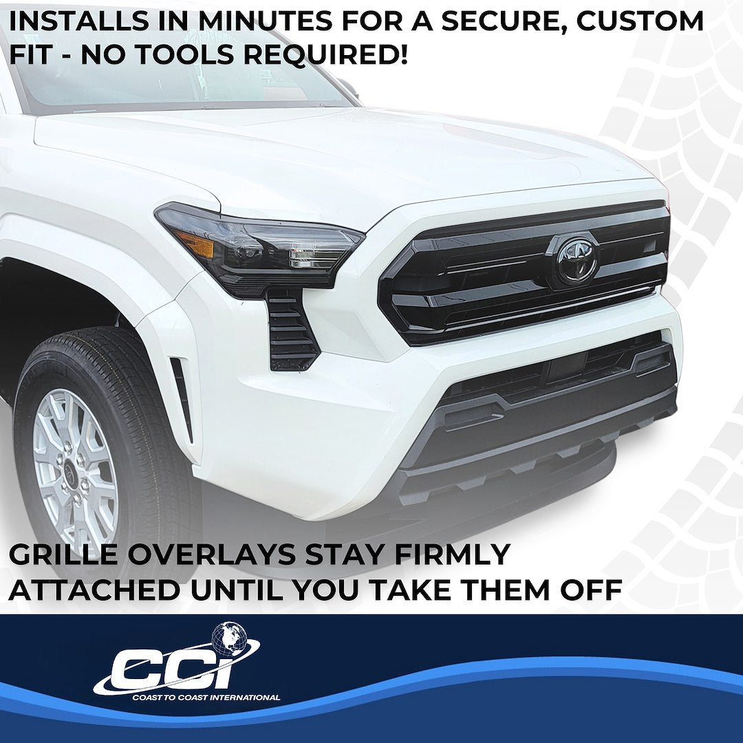 Coast To Coast GI202BLK Black Bar Grille Overlay - image 5