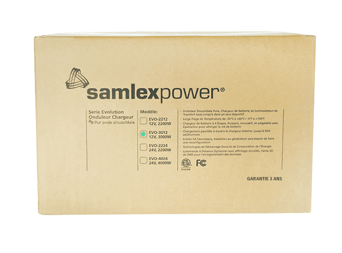 Samlex EVO-3012 Evolution 3000W Pure Sine Wave Inverter/Charger
