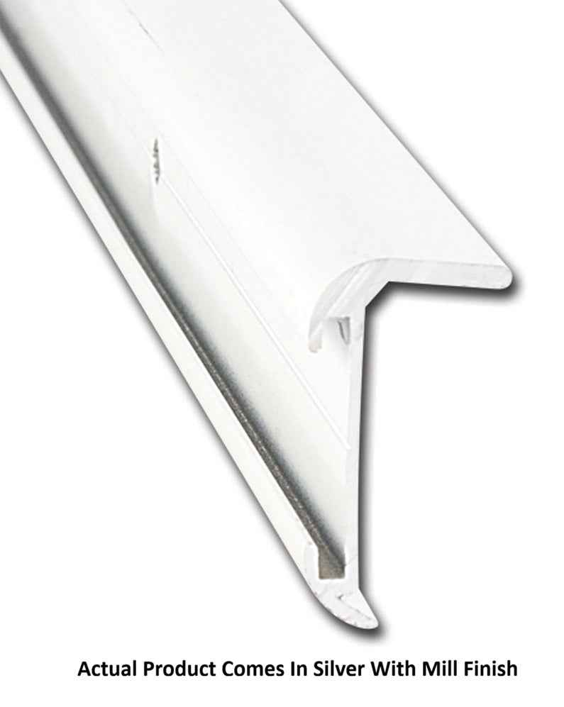 AP Products 021-85003-16 Corner Molding Insert - 16 ft, Silver