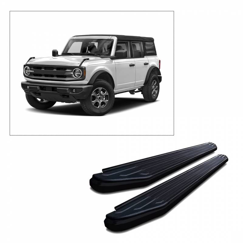 Black Horse Offroad Peerless Running Board PR-F1272BK - image 4