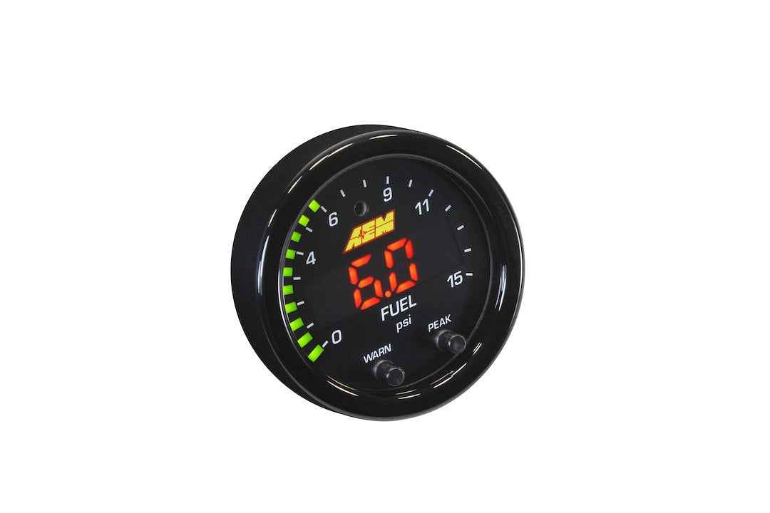 AEM Electronics 30-0309 X-Series Digital Boost/Fuel Pressure Gauge