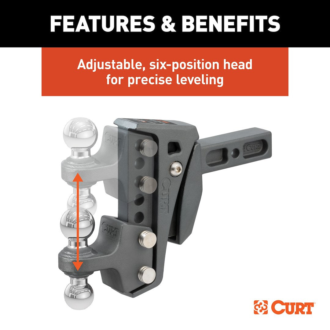 Curt 45951 Trailer Hitch Ball Mount - image 9