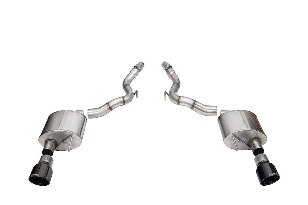 Corsa Performance Sport Axle Back System Dual Dual Exhaust System Kit 21272BLK - image 1